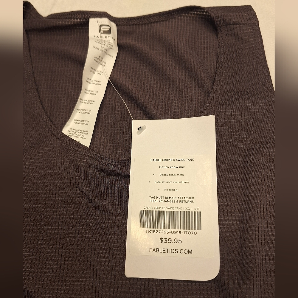 Fabletics Swing Tank Top - Picture 5 of 10